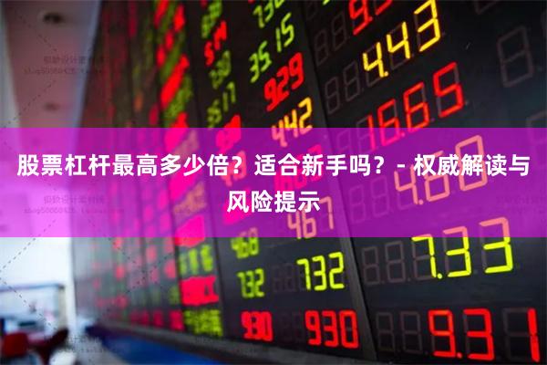 股票杠杆最高多少倍？适合新手吗？- 权威解读与风险提示
